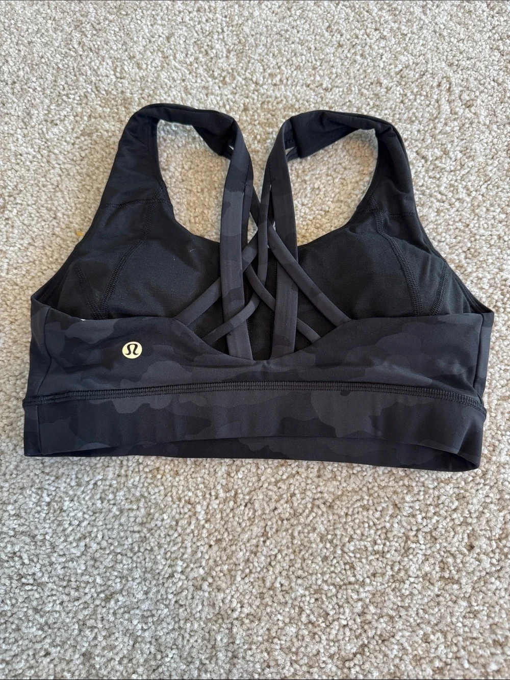 Lululemon Energy bra incognito camo size 6